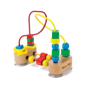 Melissa & Doug Primer Laberinto Madera Con Cuentas