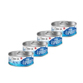 Atún Cuisine&Co lomitos agua x4und x160g c-u