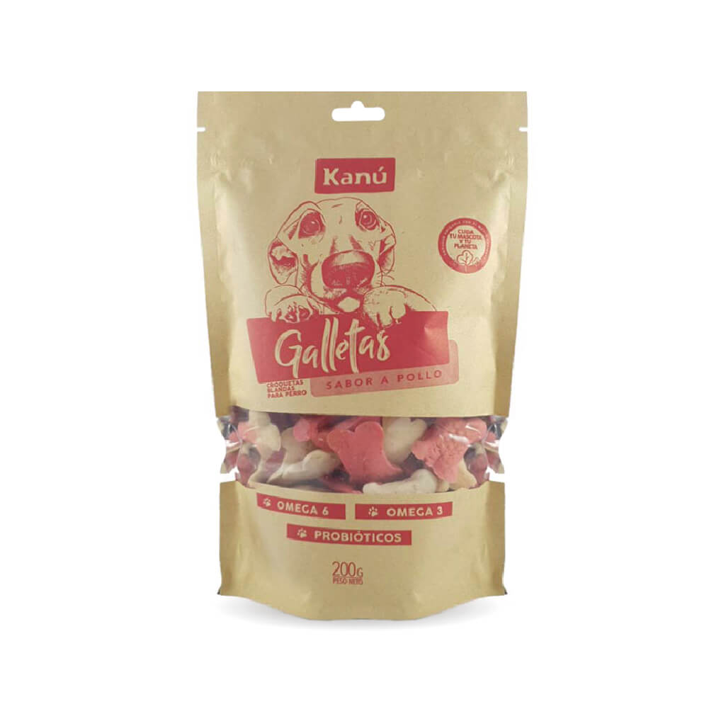 Galletas Kanu Sabor a Pollo 200 Gr