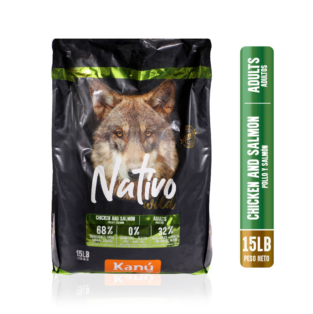 Alimento Para Perro - Kanu Nativo Wild Adulto 15 Lb