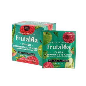 Aromática Frutalia frambuesa matcha x10und x140g