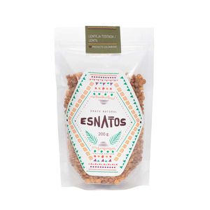 Snack Esnatos lenteja tostada x200g