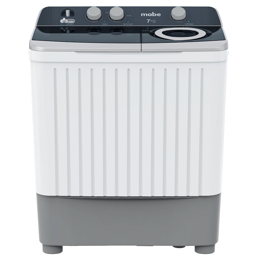 Lavadora Mabe Dos Tinas 7Kg LMD7023PBAB Blanca