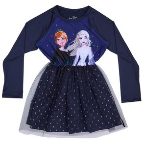 Vestido manga larga FROZEN