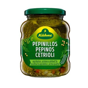 Pepinillos Cocktail Kuhne X 180g