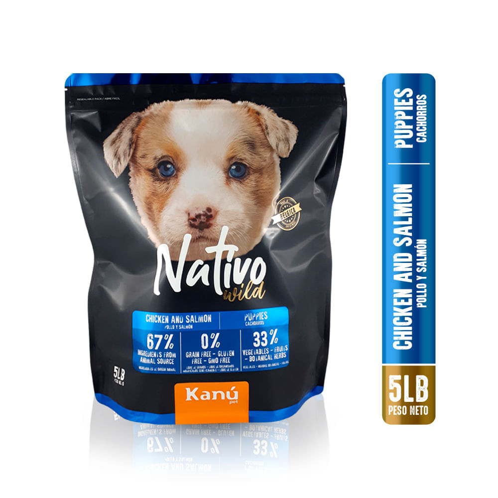 Alimento Para Perro - Kanu Nativo Wild Cachorro 5 Lb