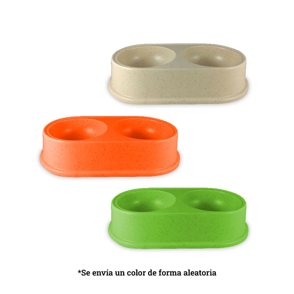 Comedero Kanu Doble Ref KC7-015 Para Todos