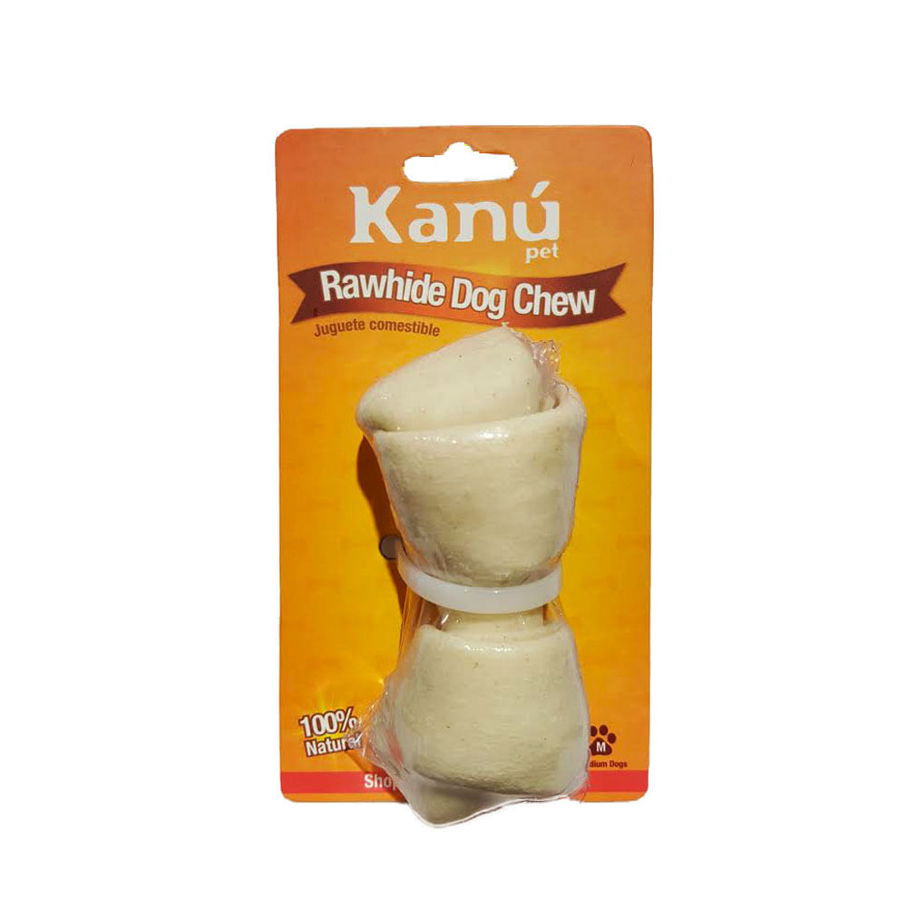 Juguete Comestible Hueso 3 4 Natural M para perro