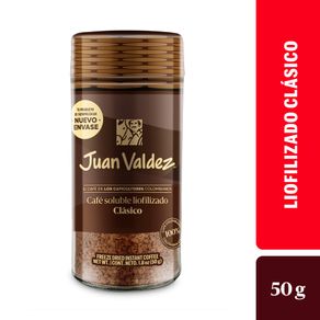 Café Juan Valdez Liofilizado Clásico Soluble 50g
