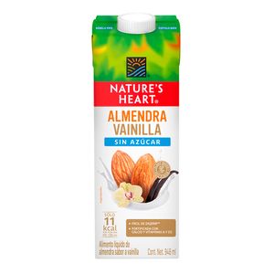 Bebida de almendras Nature's Heart vainilla sin azúcar x946ml