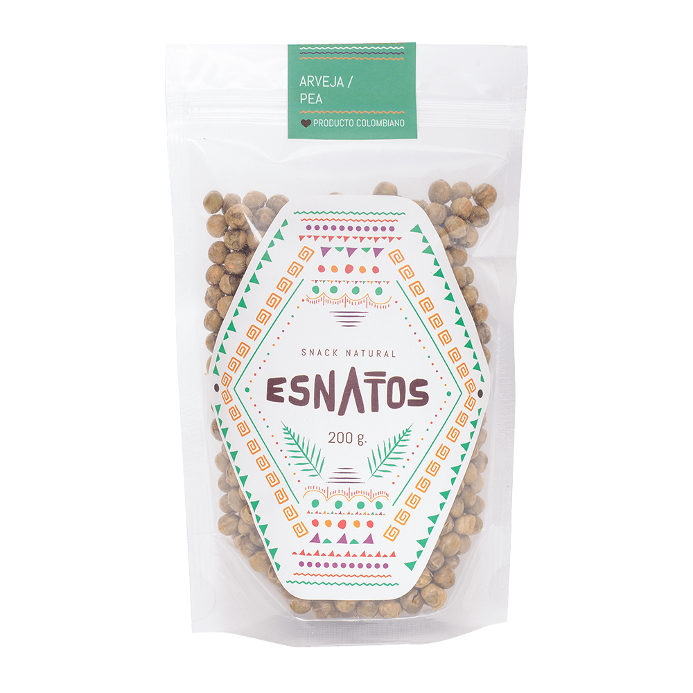 Snack Esnatos arveja x200g