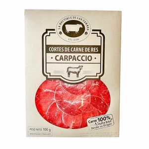 Carpaccio de res BDC x100g