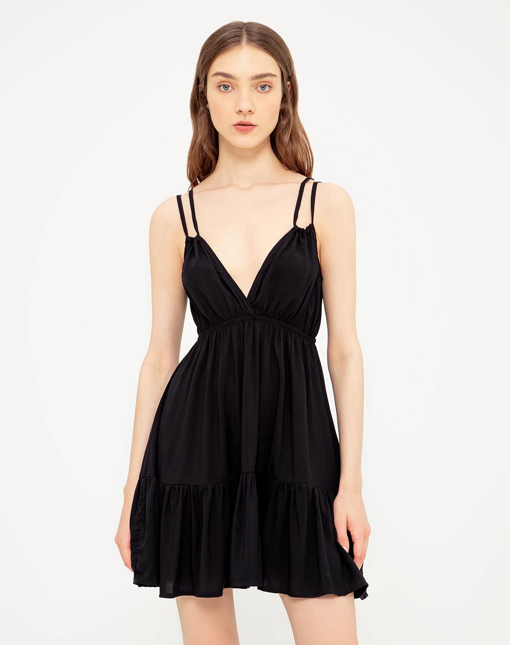 Vestido corto en Viscosa Femenino AEFLUXI GEF