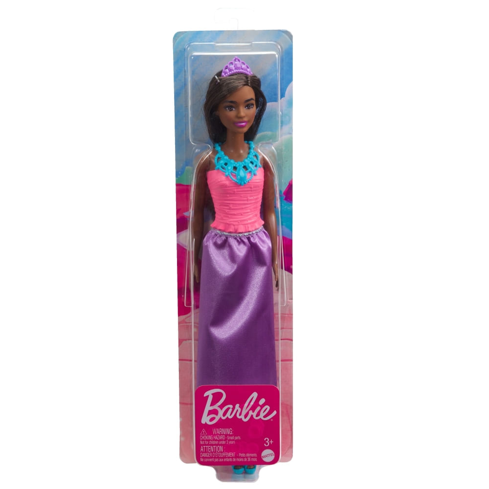 Muñeca Barbie Fantasía Princesas con accesorios removibles