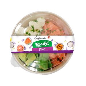 Poke Cuisine&Co con salmón