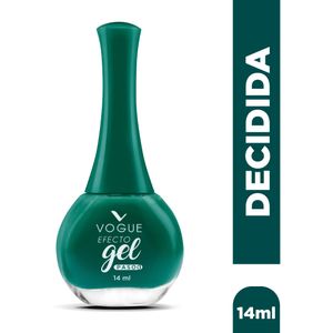 Esmalte Vogue efecto gel decidida x14ml