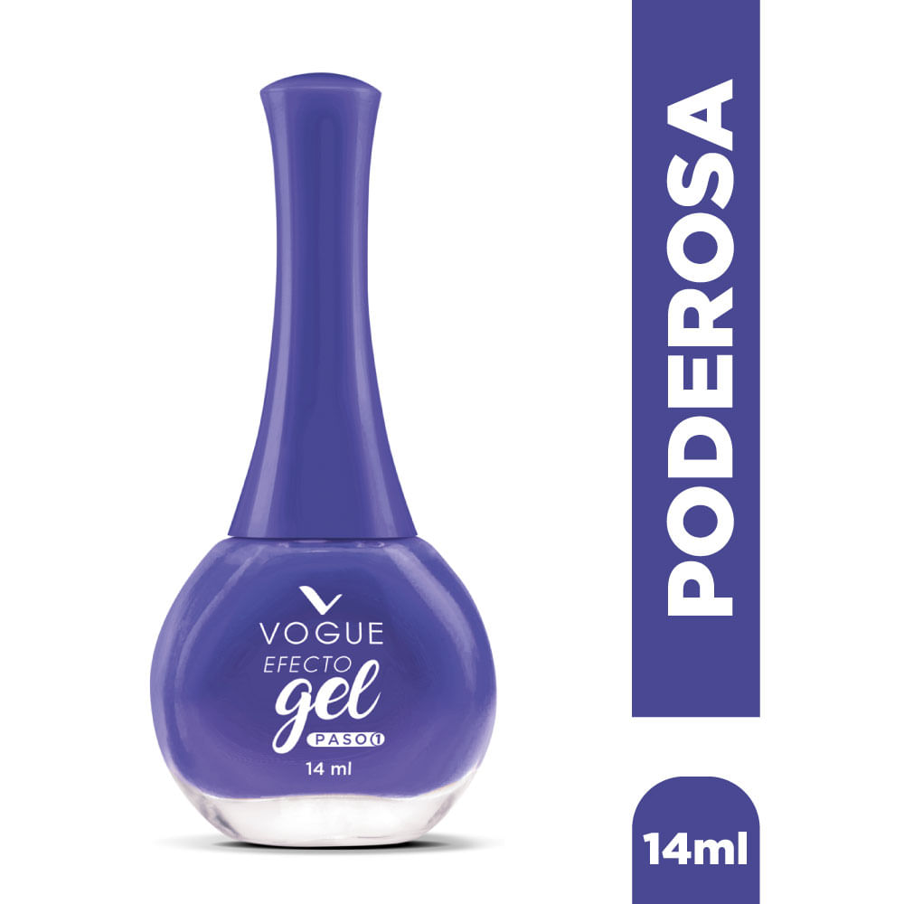 Esmalte Vogue efecto gel poderosa x14ml