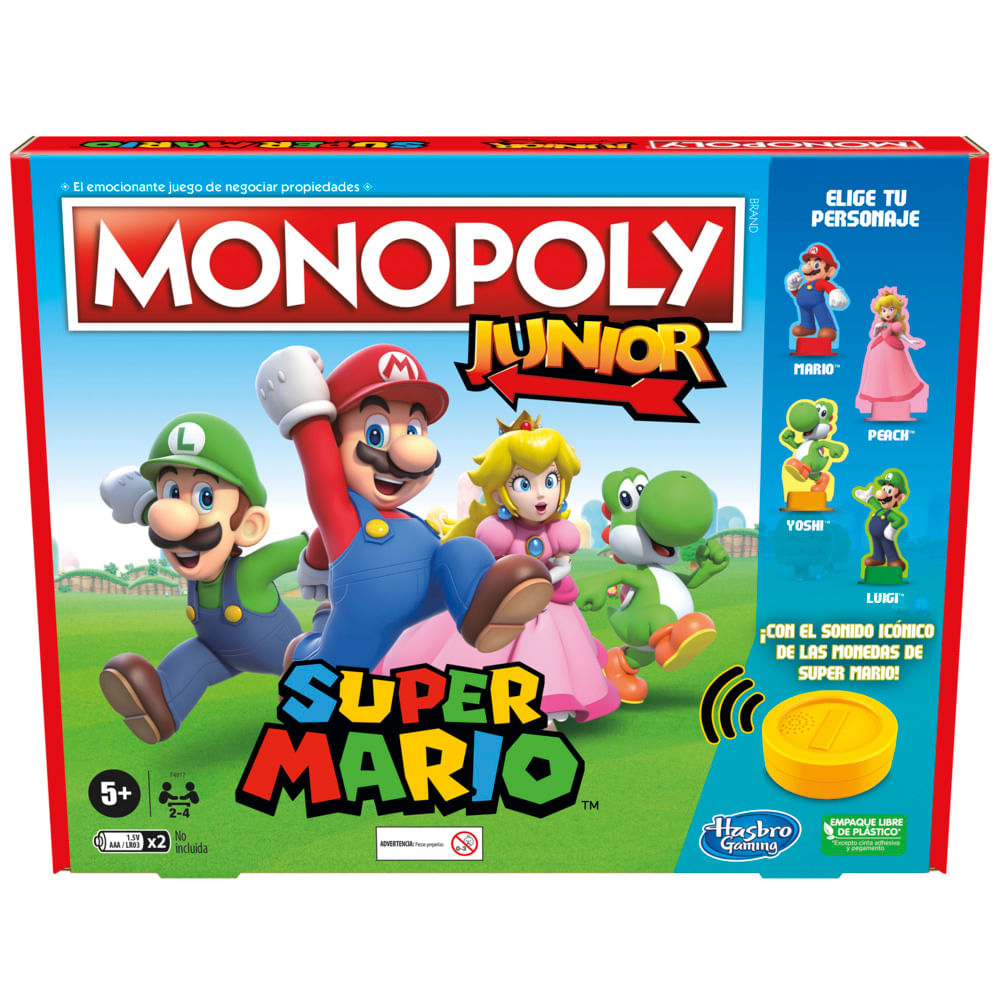 Juego De Mesa Monopoly Super Mario Hasbro