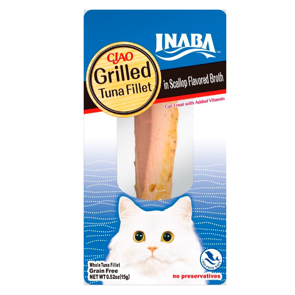 Alimento Para Gato - Filete De Atun En Caldo De Vieira 15 GR