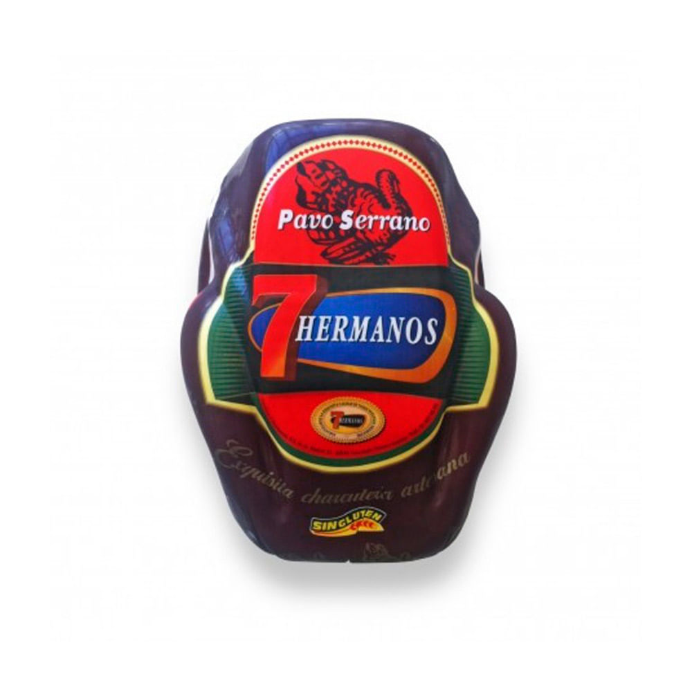 Jamon 7Hermanos Pavo Serrano x500g