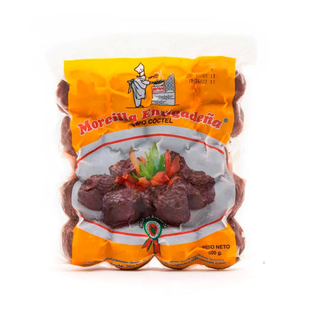 Morcilla La Envigadena coctel x500g
