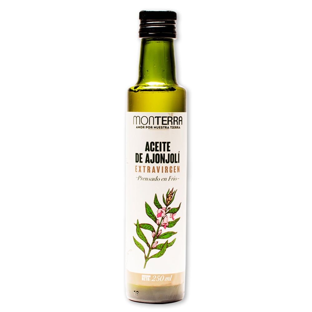 Aceite Monterra ajonjolí extra virgen x250ml