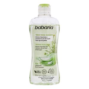 Tónico Babaria facial calmante aloe manzanilla x200ml