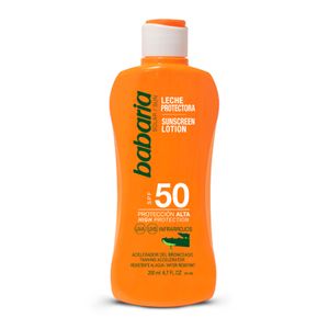 Leche Babaria protectora SPF50 x200ml