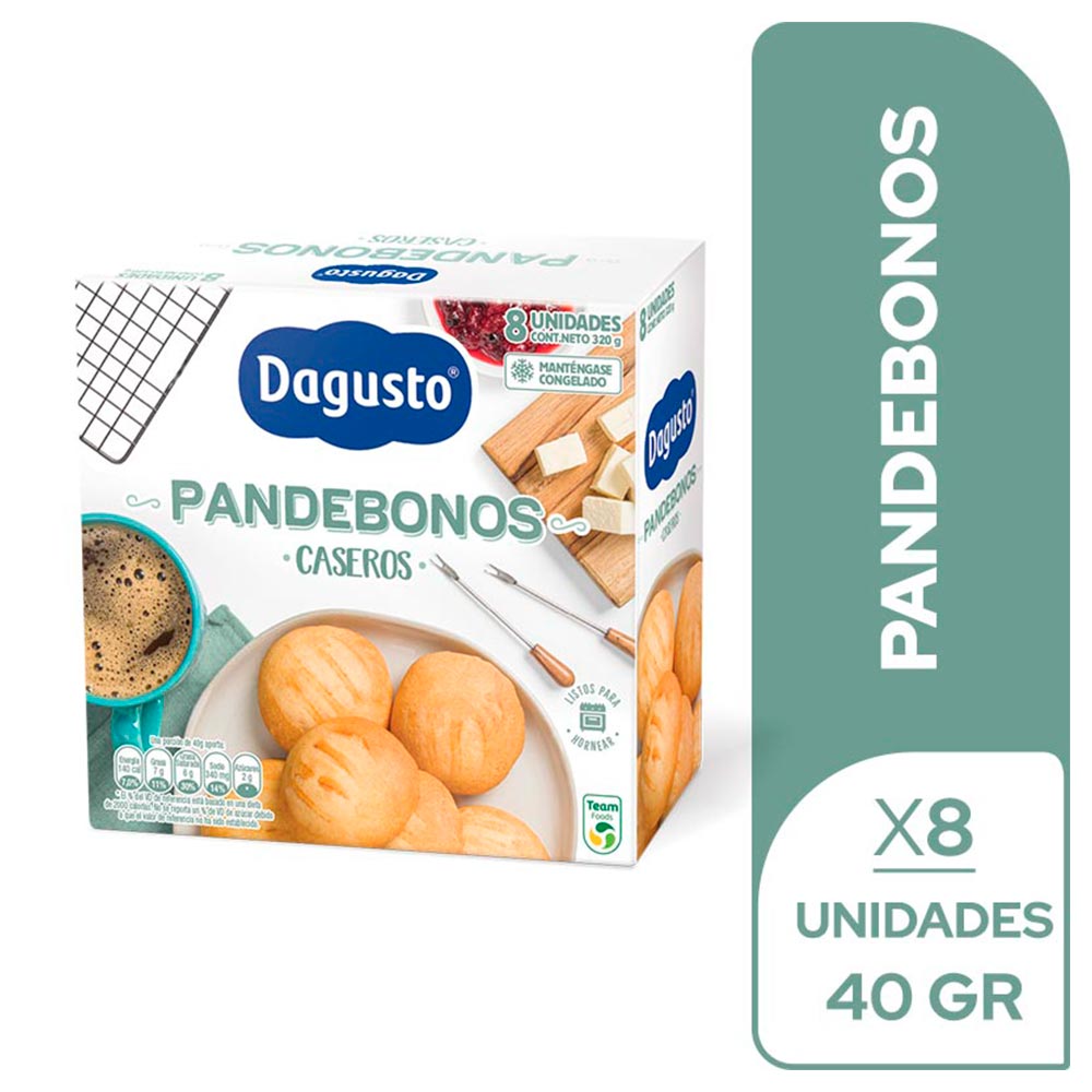 Pandebonos Dagusto para hornear x8und x40g