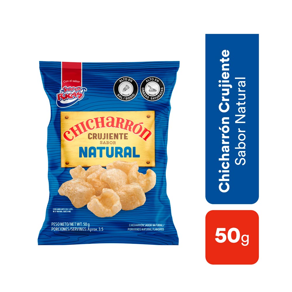 Chicharrón Familiar Súper Ricas x 50g