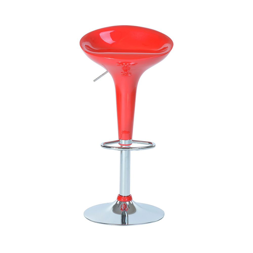 Silla Bar Ajustable Verona Rojo M+Design