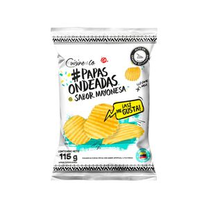 Papas Cuisine&Co ondeadas mayonesa x115g