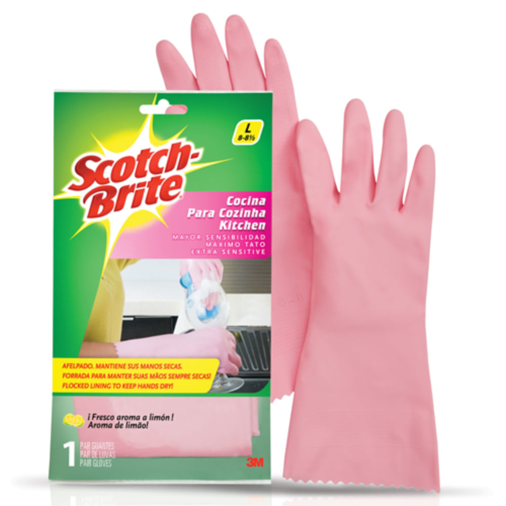 Guantes Cocina Scotch Brite Talla 8 x1 Par