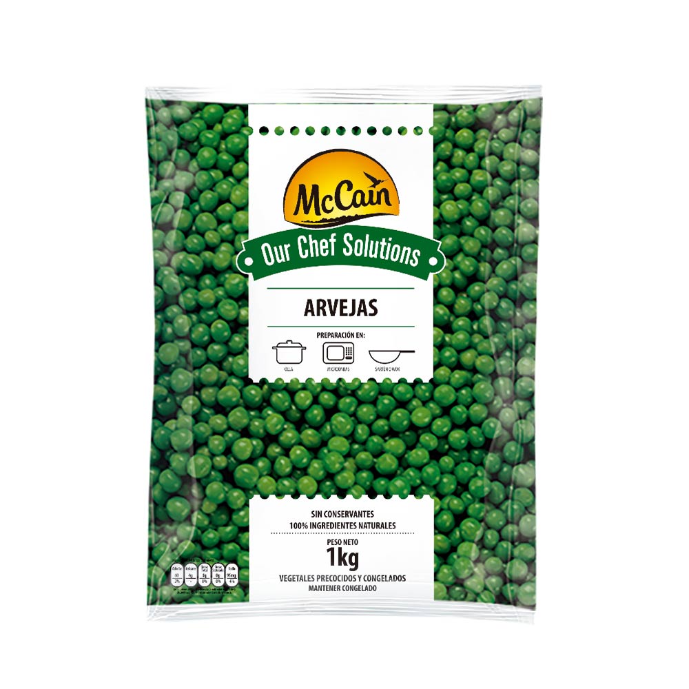 Arveja McCain congelada x1kg