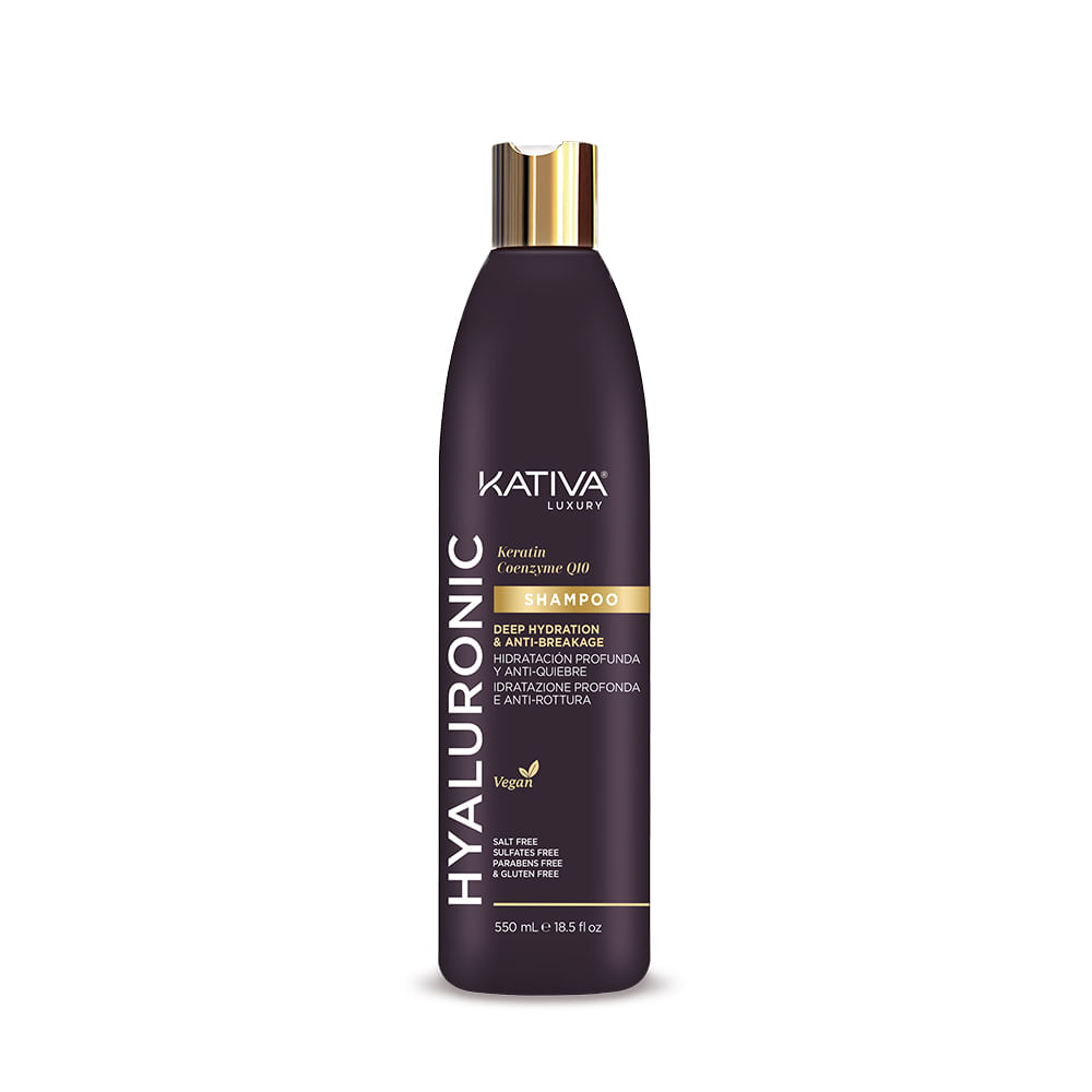 Shampoo Kativa hyalur kerat q10 x 550 ml