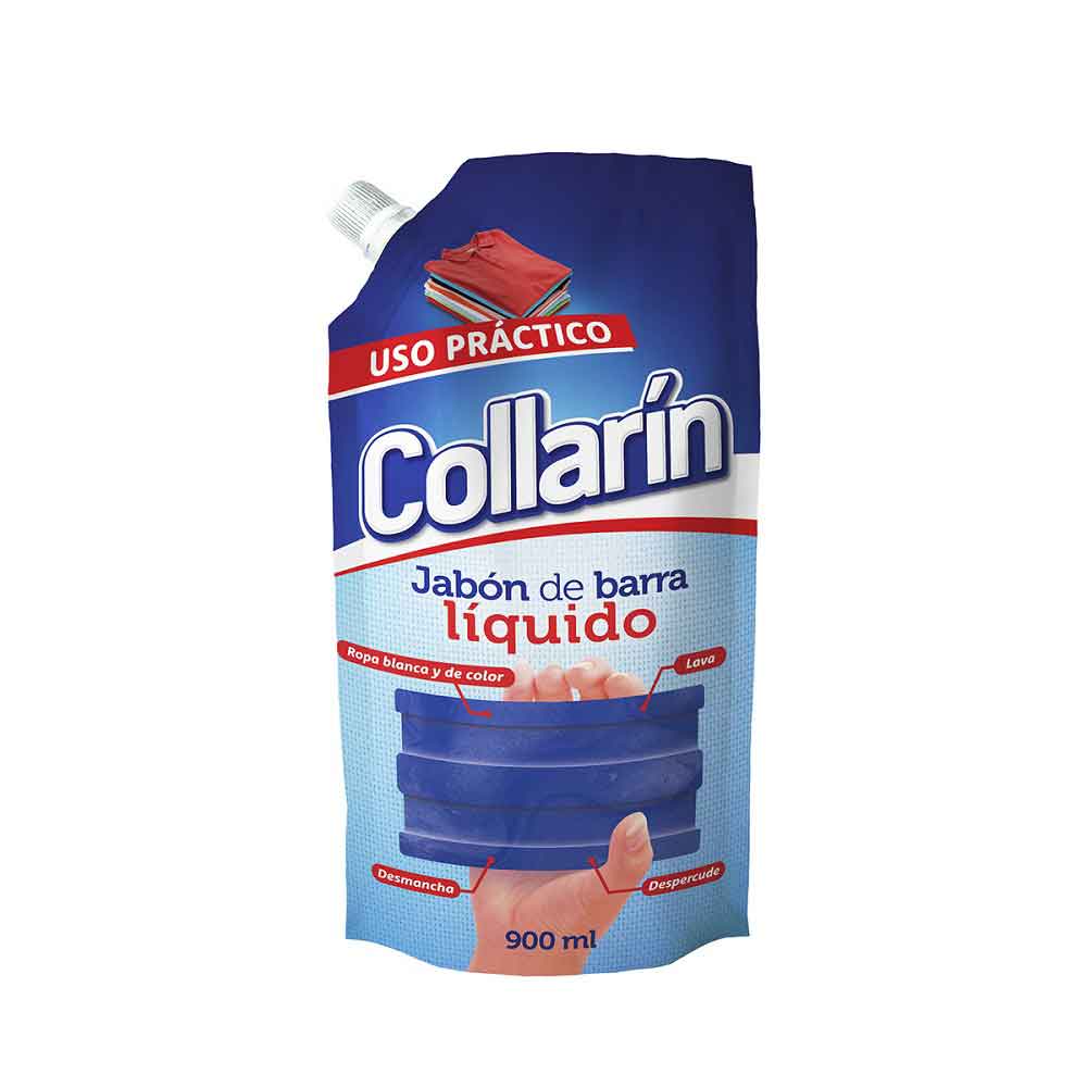 Jabón barra Collarín líquido doypack x900ml