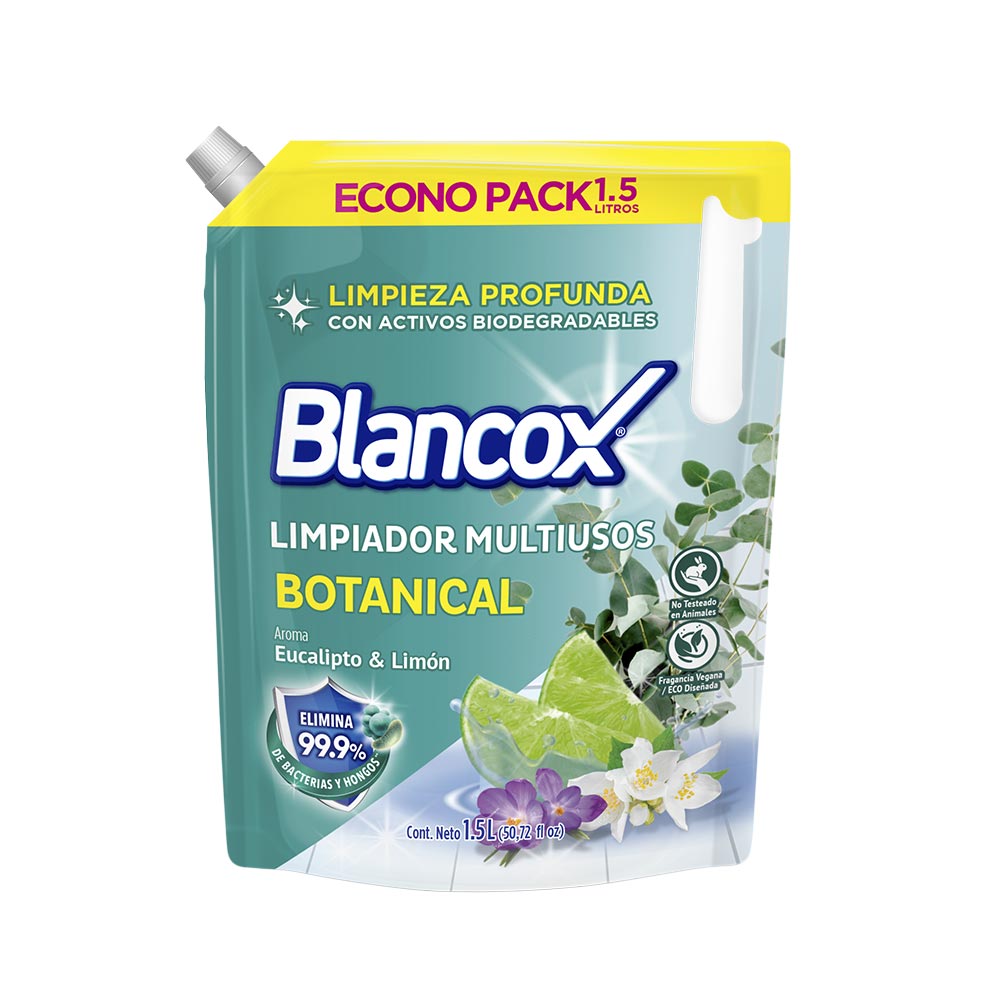 Limpiador Blancox multiusos botanical doypackx1.5L