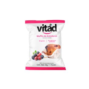 Muffin Vitad Blueberry Sin Azúcar 60g