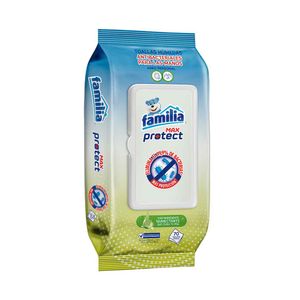 Toallas húmedas antibacteriales Familia max protect x70 und