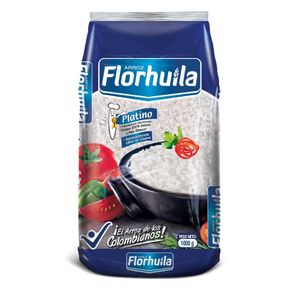 Arroz Florhuila Platino blanco x1kg