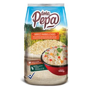 Arroz Doña Pepa parbolizado x3000g