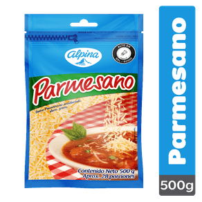 Queso parmesano Alpina bolsa x500g