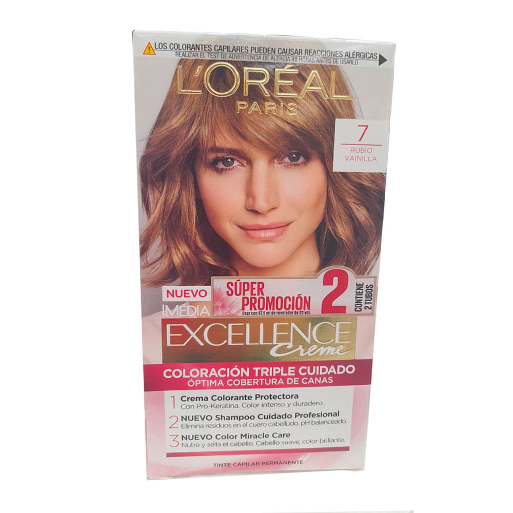 Tinte L'Oréal París Excellence Rubio Vainilla