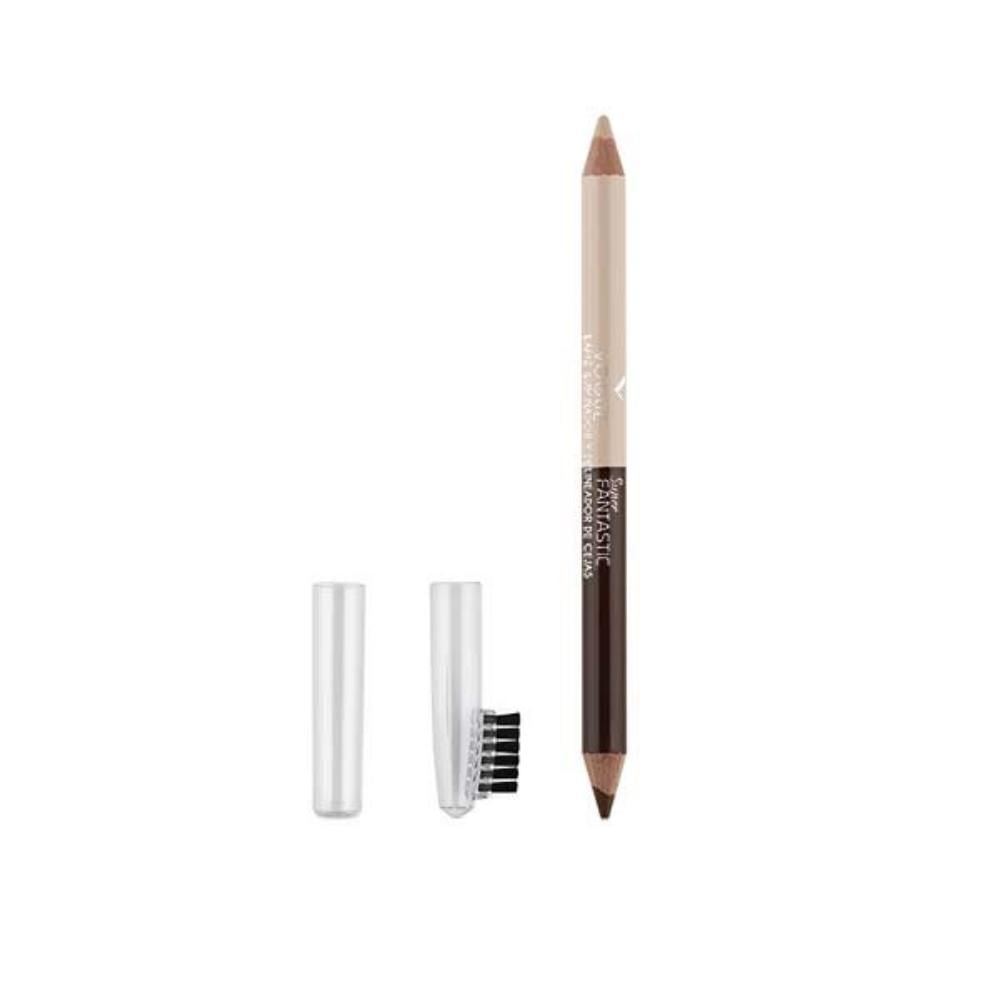 Lápiz Vogue fantastic iluminador delineador de cejas tono camel x1.3gr