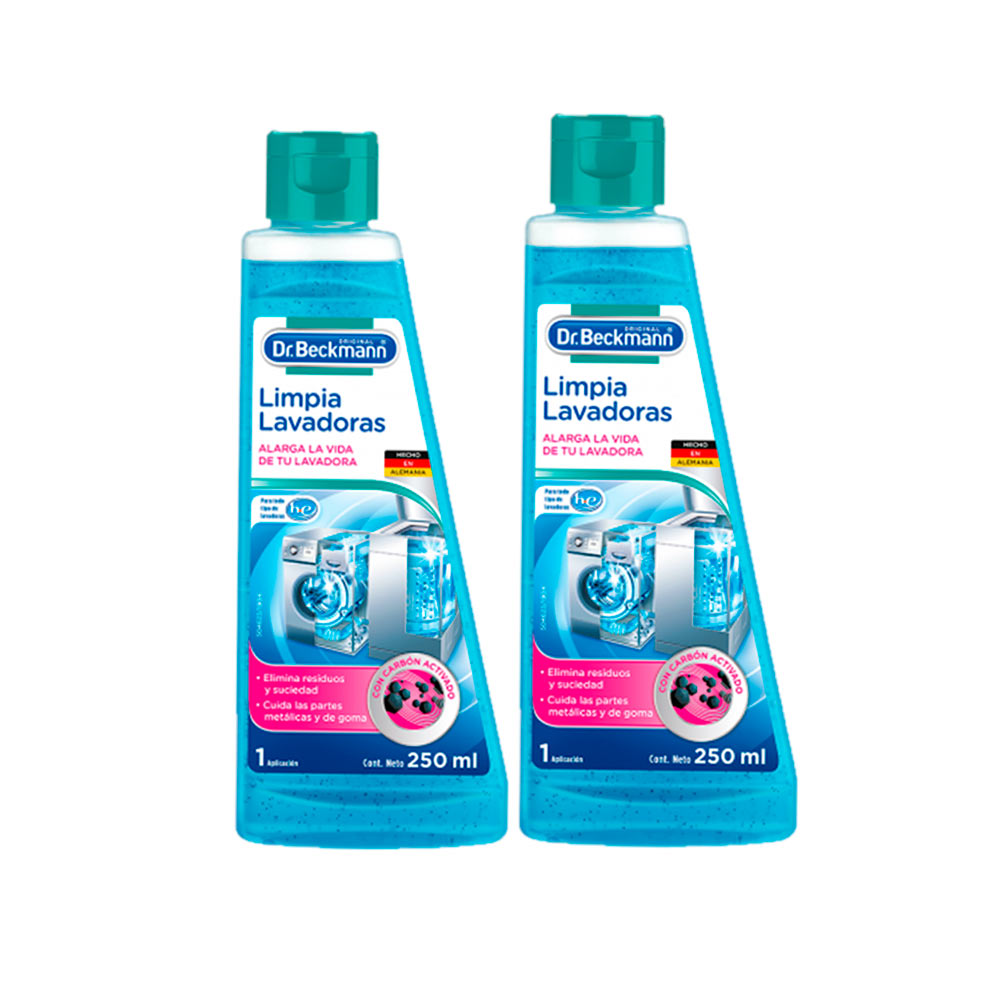 Limpia lavadoras Dr. Beckmann x2und x250ml