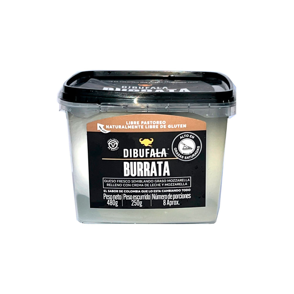 Queso Dibufala Burrata x480gr