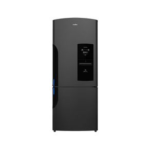 Nevera Mabe Bottom Freezer Rmb520Iwbqp1 520L Black Steel