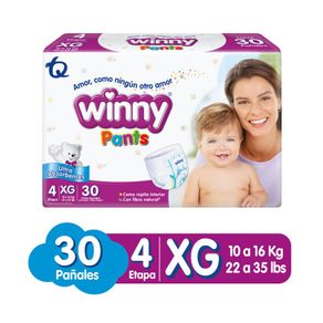 Pañales Winny Pants etapa 4 x30und