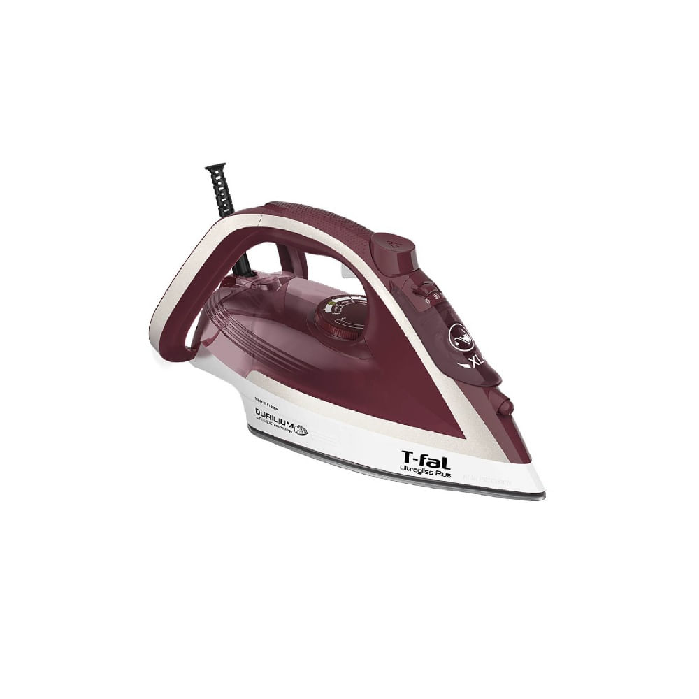 Plancha de Ropa T-Fal Ultragliss Plus 1800W Antiadherente Vinotinto