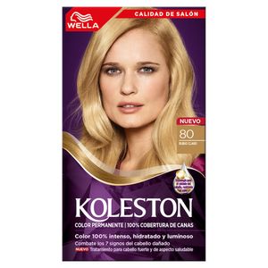 Tinte Koleston kit tono 80 Rubio Claro x1und